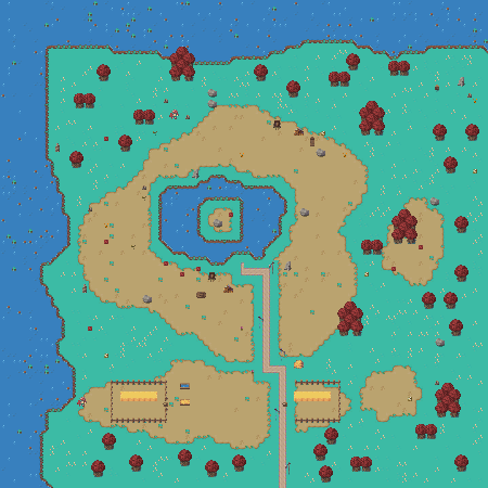 Rendered preview of Sunscar Isle — Saltpans